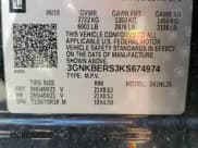 ✅ 2019 Chevrolet Blazer RS • VIN: 3GNKBERS3KS674974 • Lot: 86294655. Listed on Copart with 85,066 mi. Free auction sales archive from the USA and detailed vehicle history report at DreamBid. Image 13.