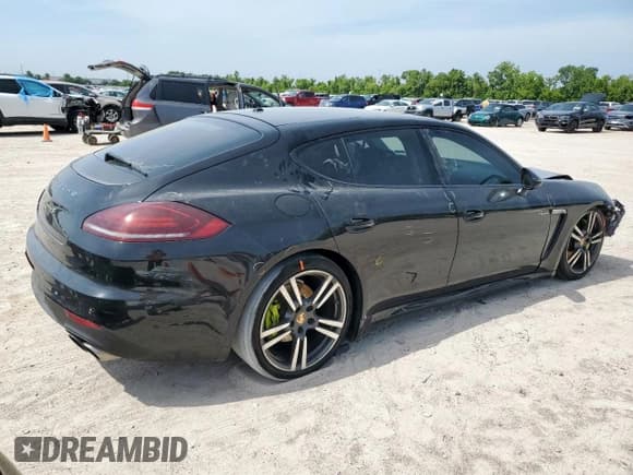 ✅ 2014 Porsche Panamera S E-Hybrid • VIN: WP0AD2A70EL044618 • Lot: 66574625. Listed on Copart with Not provided. Free auction sales archive from the USA and detailed vehicle history report at DreamBid. Image 3.