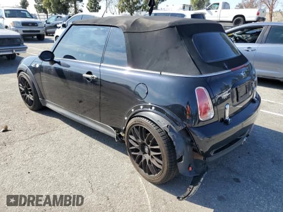 ✅ 2008 MINI Convertible S • VIN: WMWRH33508TL97385 • Lot: 45588455. Listed on Copart with 79,434 mi. Free auction sales archive from the USA and detailed vehicle history report at DreamBid. Image 2.
