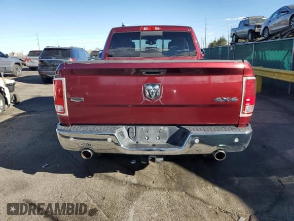 ✅ 2016 Ram 1500 Laramie • VIN: 1C6RR7JT6GS205696 • Lot: 93744185. Listed on Copart with 117,290 mi. Free auction sales archive from the USA and detailed vehicle history report at DreamBid. Image 6.