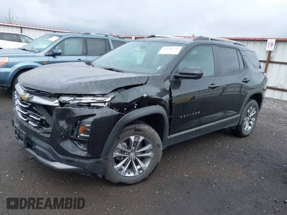 2025 Chevrolet Equinox AWD LT с VIN 3GNAXPEGXSL173472, выставлен на аукционе IAAI как лот 42148106 с пробегом 19 406 миль миль и . История ставок и продаж доступна на DreamBid. Изображение 2.
