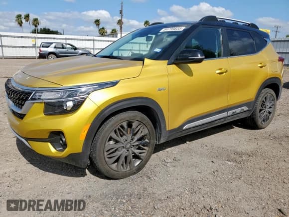 ✅ 2023 Kia Seltos Nightfall • VIN: KNDEUCA20P7371852 • Lot: 64799835. Listed on Copart with 39,566 mi. Free auction sales archive from the USA and detailed vehicle history report at DreamBid. Image 1.