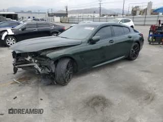 ✅ 2023 BMW 8 Series 840i • VIN: WBAGV2C01PCL77966 • Lot: 59151495. Listed on Copart with 13,978 mi. Free auction sales archive from the USA and detailed vehicle history report at DreamBid. Image 1.