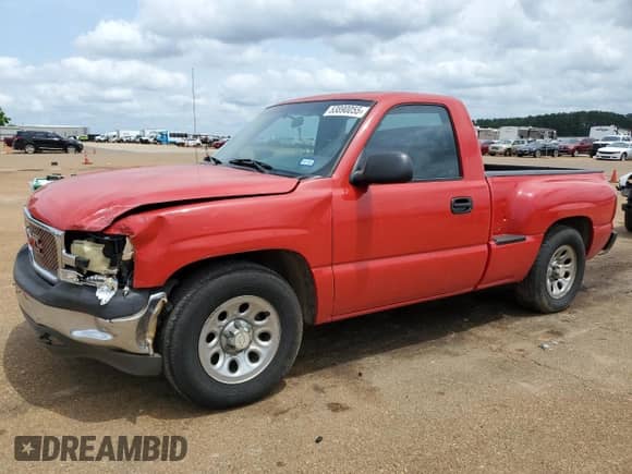 2002 GMC Sierra 1500 with VIN 1GTEC14W52Z338669, listed as a Copart auction lot 53890055 with Not provided miles and Salvage title. Bid and sale history available at DreamBid. Image 1.