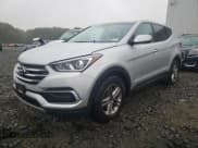✅ 2018 Hyundai Santa Fe 2.4L • VIN: 5XYZT3LB2JG571997 • Лот: 71226213. Опубликован ранее на Copart с пробегом Не указан. Бесплатный доступ к архиву аукционных продаж из США и подробный отчёт об истории автомобиля на DreamBid. Изображение 1.
