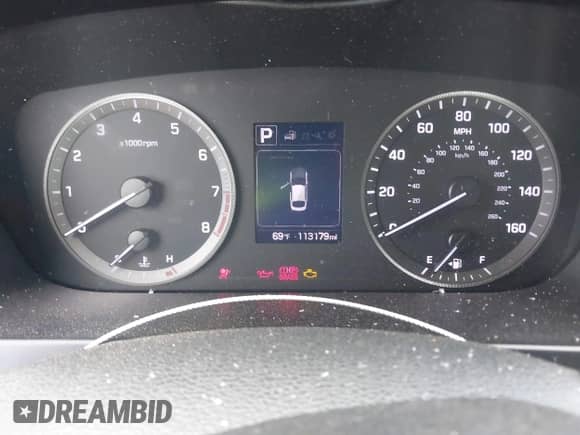 2016 Hyundai Sonata Sport with VIN 5NPE34AF8GH260361, listed as a IAAI auction lot 43336466 with 113,179 mi miles and . Bid and sale history available at DreamBid. Image 7.