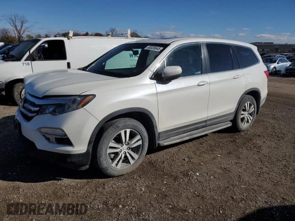✅ 2018 Honda Pilot EX-L • VIN: 5FNYF6H60JB043334 • Лот: 92035645. Опубликован ранее на Copart с пробегом 129 166 миль. Бесплатный доступ к архиву аукционных продаж из США и подробный отчёт об истории автомобиля на DreamBid. Изображение 1.