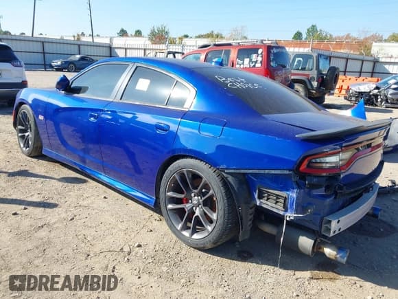 ✅ 2021 Dodge Charger Scat Pack Widebody • VIN: 2C3CDXGJXMH600636 • Lot: 43634741. Wystawiony na IAAI z przebiegiem 34 133 mil. Bezpłatny archiwum sprzedaży aukcyjnych z USA i szczegółowy raport historii pojazdu na DreamBid. Zdjęcie 3.