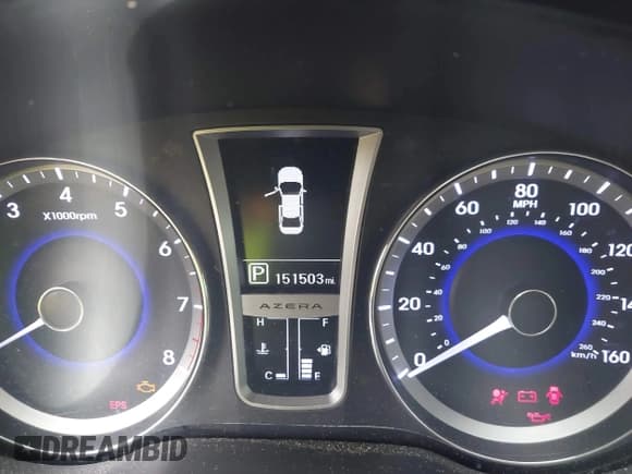 ✅ 2013 Hyundai Azera • VIN: KMHFH4JG7DA229860 • Лот: 42391312. Опубликован ранее на IAAI с пробегом 151 503 миль. Бесплатный доступ к архиву аукционных продаж из США и подробный отчёт об истории автомобиля на DreamBid. Изображение 7.