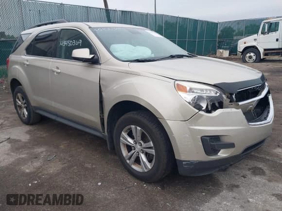 ✅ 2014 Chevrolet Equinox LT • VIN: 2GNALBEK1E1127991 • Lot: 43450369. Listed on IAAI with 154,772 mi. Free auction sales archive from the USA and detailed vehicle history report at DreamBid. Image 1.
