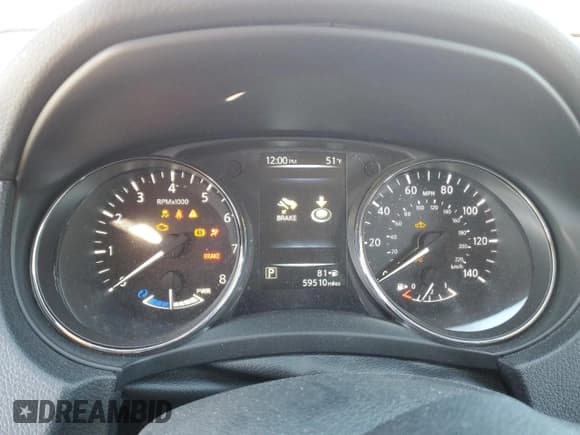 ✅ 2017 Nissan Rogue SV Hybrid • VIN: 5N1ET2MTXHC829032 • Lot: 82556585. Wystawiony na Copart z przebiegiem 59 510 mil. Bezpłatny archiwum sprzedaży aukcyjnych z USA i szczegółowy raport historii pojazdu na DreamBid. Zdjęcie 9.