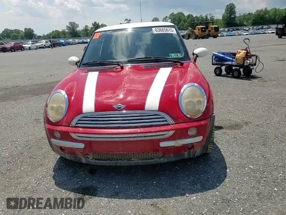 2003 MINI Hardtop with VIN WMWRC334X3TC47642, listed as a Copart auction lot 63665615 with Not provided miles and Salvage title. Bid and sale history available at DreamBid. Image 13.