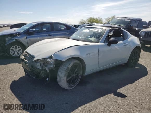 ✅ 2019 Mazda MX-5 Miata Club • VIN: JM1NDAL78K0304821 • Лот: 55311035. Опубликован ранее на Copart с пробегом 26 536 миль. Бесплатный доступ к архиву аукционных продаж из США и подробный отчёт об истории автомобиля на DreamBid. Изображение 1.