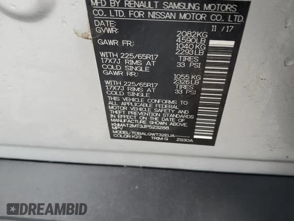 ✅ 2018 Nissan Rogue SV • VIN: KNMAT2MT3JP523288 • Лот: 87438715. Опубликован ранее на Copart с пробегом 98 460 миль. Бесплатный доступ к архиву аукционных продаж из США и подробный отчёт об истории автомобиля на DreamBid. Изображение 14.