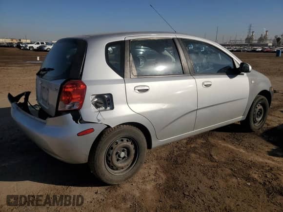 2008 Chevrolet Aveo LS с VIN KL1TD66668B080704, выставлен на аукционе Copart как лот 83371524 с пробегом 123 804 миль миль и Списание • Salvage title. История ставок и продаж доступна на DreamBid. Изображение 3.
