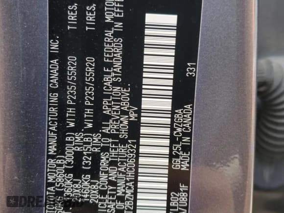 ✅ 2017 Lexus RX 350 • VIN: 2T2BZMCA1HC069321 • Lot: 57443395. Wystawiony na Copart z przebiegiem 52 026 mil. Bezpłatny archiwum sprzedaży aukcyjnych z USA i szczegółowy raport historii pojazdu na DreamBid. Zdjęcie 13.