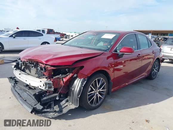 2022 Toyota Camry Hybrid XLE with VIN 4T1F31AK3NU573039, listed as a IAAI auction lot 42593982 with 39,779 mi miles and . Bid and sale history available at DreamBid. Image 22.