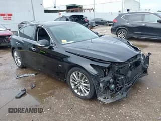 ✅ 2019 Infiniti Q50 Luxe • VIN: JN1EV7AP2KM541559 • Лот: 42480545. Опубликован ранее на IAAI с пробегом 48 044 миль. Бесплатный доступ к архиву аукционных продаж из США и подробный отчёт об истории автомобиля на DreamBid. Изображение 1.