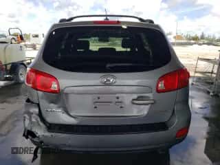 2008 Hyundai Santa Fe GLS with VIN 5NMSG13D08H209033, listed as a Copart auction lot 69289284 with 180,299 mi miles and Salvage title. Bid and sale history available at DreamBid. Image 6.