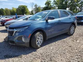 2024 Chevrolet Equinox LT with VIN 3GNAXUEG7RL119135, listed as a Copart auction lot 81115015 with 8,202 mi miles and Salvage title. Bid and sale history available at DreamBid. Image 1.