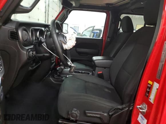 ✅ 2022 Jeep Wrangler Unlimited Sport S • VIN: 1C4HJXDG2NW152124 • Lot: 55214015. Listed on Copart with 36,063 mi. Free auction sales archive from the USA and detailed vehicle history report at DreamBid. Image 7.