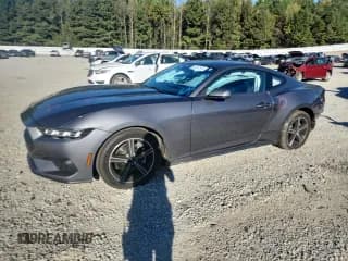 ✅ 2024 Ford Mustang EcoBoost • VIN: 1FA6P8TH7R5125184 • Lot: 86242915. Listed on Copart with 29,920 mi. Free auction sales archive from the USA and detailed vehicle history report at DreamBid. Image 1.