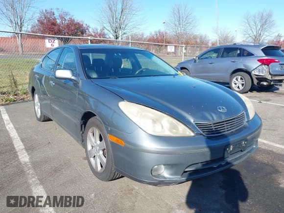 ✅ 2005 Lexus ES 350 • VIN: JTHBA30G455106464 • Lot: 43745204. Wystawiony na IAAI z przebiegiem 231 594 mil. Bezpłatny archiwum sprzedaży aukcyjnych z USA i szczegółowy raport historii pojazdu na DreamBid. Zdjęcie 1.