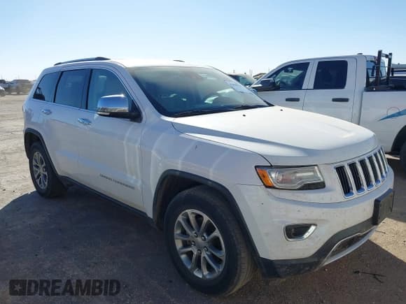 ✅ 2014 Jeep Grand Cherokee Limited • VIN: 1C4RJEBM9EC551289 • Lot: 43690828. Wystawiony na IAAI z przebiegiem 161 630 mil. Bezpłatny archiwum sprzedaży aukcyjnych z USA i szczegółowy raport historii pojazdu na DreamBid. Zdjęcie 1.