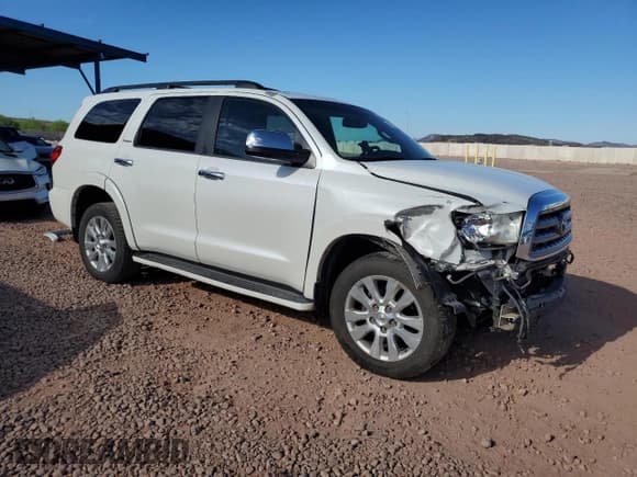 ✅ 2012 Toyota Sequoia Platinum • VIN: 5TDDW5G17CS071287 • Lot: 80321245. Listed on Copart with 198,646 mi. Free auction sales archive from the USA and detailed vehicle history report at DreamBid. Image 4.