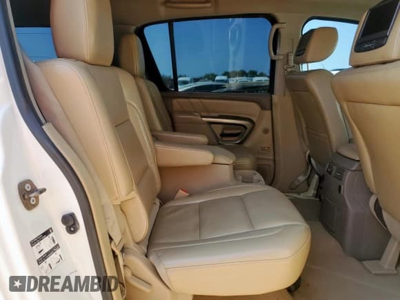 ✅ 2015 Nissan Armada Platinum • VIN: 5N1BA0NF6FN623181 • Lot: 58508725. Listed on Copart with 91,926 mi. Free auction sales archive from the USA and detailed vehicle history report at DreamBid. Image 11.