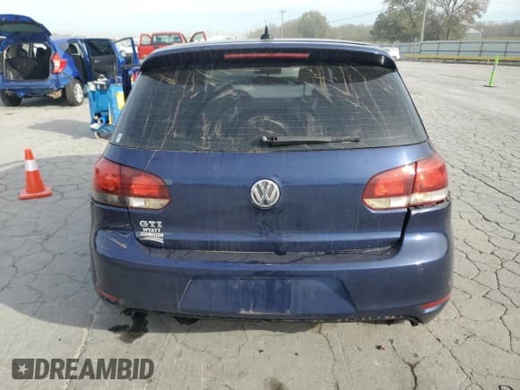 ✅ 2013 Volkswagen Golf GTI • VIN: WVWHD7AJ9DW087696 • Lot: 89800895. Listed on Copart with 125,247 mi. Free auction sales archive from the USA and detailed vehicle history report at DreamBid. Image 6.