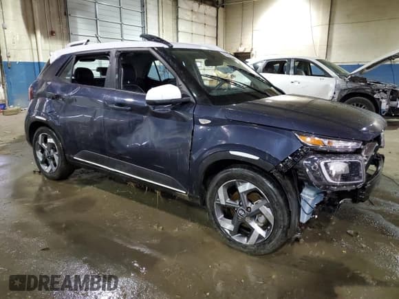 ✅ 2024 Hyundai Venue SEL • VIN: KMHRC8A38RU325647 • Lot: 85699084. Listed on Copart with Not provided. Free auction sales archive from the USA and detailed vehicle history report at DreamBid. Image 4.