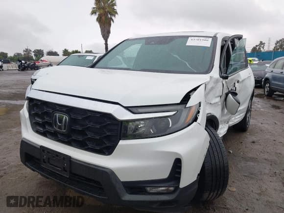✅ 2022 Honda Passport EX-L • VIN: 5FNYF7H52NB000391 • Lot: 43701906. Listed on IAAI with 45,200 mi. Free auction sales archive from the USA and detailed vehicle history report at DreamBid. Image 2.