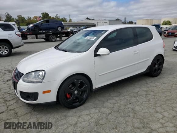 ✅ 2008 Volkswagen Golf GTI • VIN: WVWFV71K48W217886 • Lot: 65819335. Listed on Copart with 167,112 mi. Free auction sales archive from the USA and detailed vehicle history report at DreamBid. Image 1.