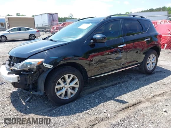 ✅ 2014 Nissan Murano SL • VIN: JN8AZ1MU4EW418339 • Lot: 42140132. Listed on IAAI with 122,457 mi. Free auction sales archive from the USA and detailed vehicle history report at DreamBid. Image 2.