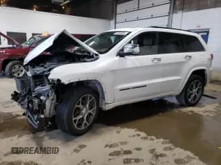 ✅ 2020 Jeep Grand Cherokee Overland • VIN: 1C4RJFCG4LC326287 • Лот: 64046885. Опубликован ранее на Copart с пробегом 202 803 миль. Бесплатный доступ к архиву аукционных продаж из США и подробный отчёт об истории автомобиля на DreamBid. Изображение 1.
