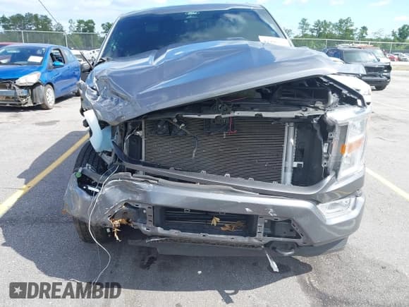 ✅ 2022 Ford F-150 XL • VIN: 1FTFW1E80NFB25405 • Lot: 42496272. Listed on IAAI with 46,081 mi. Free auction sales archive from the USA and detailed vehicle history report at DreamBid. Image 6.