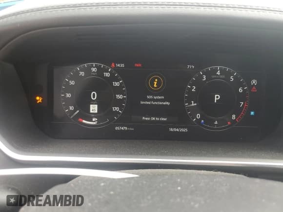 ✅ 2019 Land Rover Range Rover • VIN: SALGS5RE0KA553158 • Лот: 53650495. Опубликован ранее на Copart с пробегом 57 479 миль. Бесплатный доступ к архиву аукционных продаж из США и подробный отчёт об истории автомобиля на DreamBid. Изображение 9.