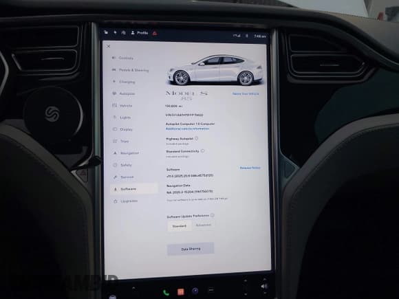 ✅ 2015 Tesla Model S 85 • VIN: 5YJSA1H11FFP75622 • Лот: 43787848. Опубликован ранее на IAAI с пробегом 130 809 миль. Бесплатный доступ к архиву аукционных продаж из США и подробный отчёт об истории автомобиля на DreamBid. Изображение 18.