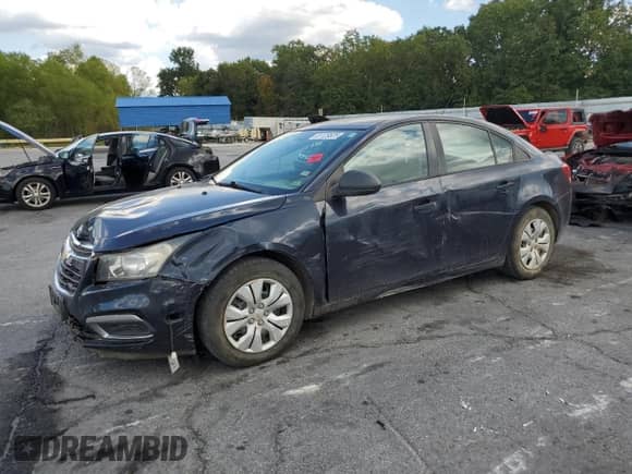 2015 Chevrolet Cruze LS с VIN 1G1PB5SH7F7130181, выставлен на аукционе Copart как лот 81129525 с пробегом 95 124 миль миль и Списание • Salvage title. История ставок и продаж доступна на DreamBid. Изображение 1.