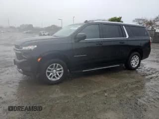 ✅ 2021 Chevrolet Suburban LS • VIN: 1GNSCBKD4MR393411 • Lot: 49038795. Listed on Copart with 117,622 mi. Free auction sales archive from the USA and detailed vehicle history report at DreamBid. Image 1.