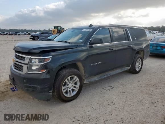 ✅ 2017 Chevrolet Suburban LS • VIN: 1GNSCGKC6HR336895 • Lot: 56003735. Listed on Copart with 175,186 mi. Free auction sales archive from the USA and detailed vehicle history report at DreamBid. Image 1.