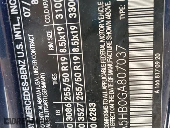 ✅ 2016 Mercedes-Benz GLE 350 • VIN: 4JGDA5HB0GA807037 • Lot: 92903485. Wystawiony na Copart z przebiegiem 110 453 mil. Bezpłatny archiwum sprzedaży aukcyjnych z USA i szczegółowy raport historii pojazdu na DreamBid. Zdjęcie 14.