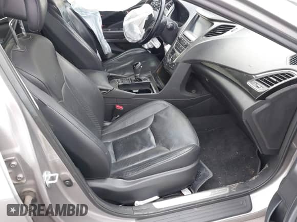 2014 Hyundai Azera Limited with VIN KMHFH4JG6EA361378, listed as a IAAI auction lot 41557210 with 58,561 mi miles and . Bid and sale history available at DreamBid. Image 5.