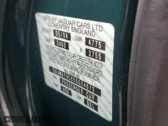 ✅ 2005 Jaguar XJ 8 LWB • VIN: SAJWA79C65SG34572 • Лот: 93790045. Опубликован ранее на Copart с пробегом 148 958 миль. Бесплатный доступ к архиву аукционных продаж из США и подробный отчёт об истории автомобиля на DreamBid. Изображение 12.