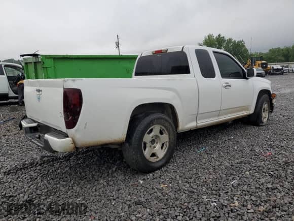 2011 Chevrolet Colorado Work Truck with VIN 1GCESBFE2B8138593, listed as a Copart auction lot 57781045 with 214,290 mi miles and Salvage title. Bid and sale history available at DreamBid. Image 3.