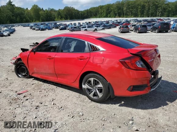 ✅ 2020 Honda Civic LX • VIN: 2HGFC2F69LH557158 • Лот: 71499065. Опубликован ранее на Copart с пробегом Не указан. Бесплатный доступ к архиву аукционных продаж из США и подробный отчёт об истории автомобиля на DreamBid. Изображение 2.
