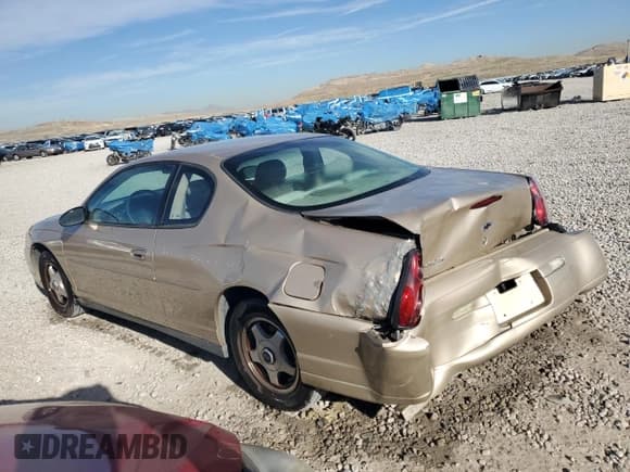 ✅ 2004 Chevrolet Monte Carlo LS • VIN: 2G1WW12E449145201 • Лот: 87426685. Опубликован ранее на Copart с пробегом 120 648 миль. Бесплатный доступ к архиву аукционных продаж из США и подробный отчёт об истории автомобиля на DreamBid. Изображение 2.