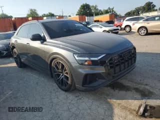 ✅ 2021 Audi SQ8 Premium Plus • VIN: WA1AWBF18MD034582 • Lot: 65958394. Listed on Copart with 23,737 mi. Free auction sales archive from the USA and detailed vehicle history report at DreamBid. Image 4.