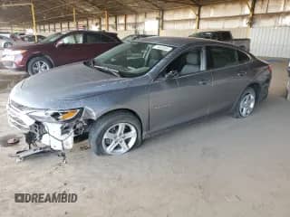 2024 Chevrolet Malibu LS with VIN 1G1ZC5ST5RF225536, listed as a Copart auction lot 71653565 with 44,182 mi miles and Salvage title. Bid and sale history available at DreamBid. Image 1.